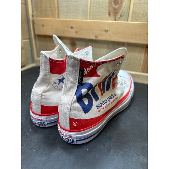 Converse Andy Warhol Brillo Soap Pads Chuck Taylor Sneakers Mens 7 Womens 9 RARE - Picture 3 of 12